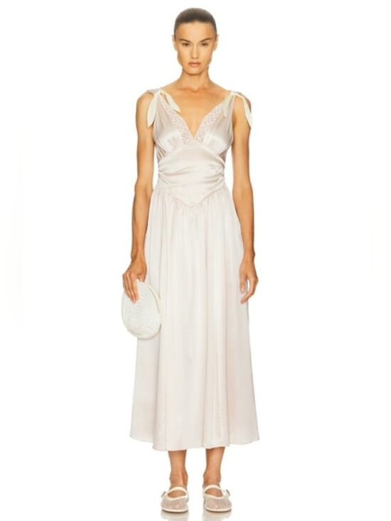 Helsa The Silk Celeste Dress - Picture 2 of 16